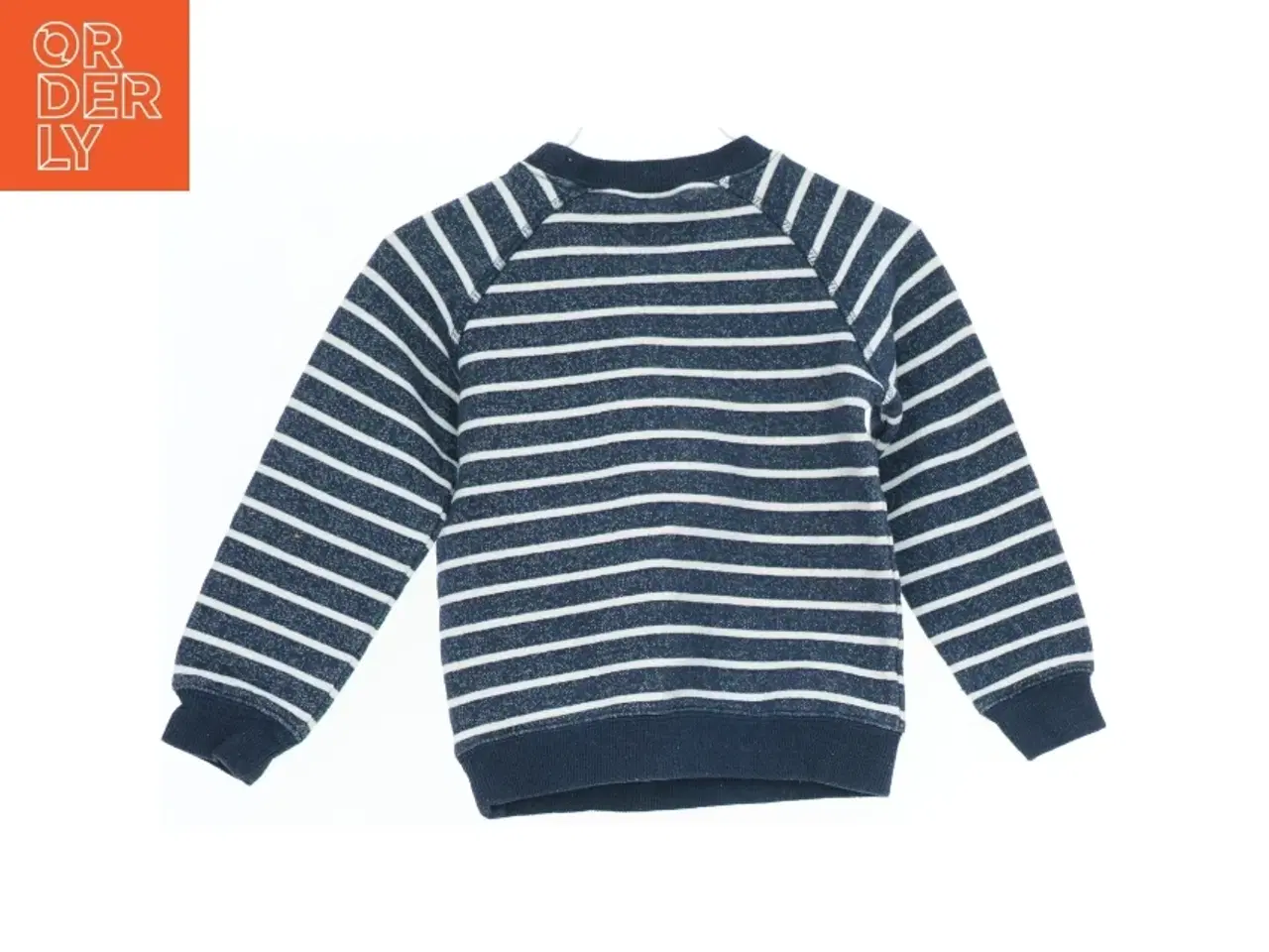 Billede 2 - Stribet sweatshirt med monster motiv fra Pomp de Lux (str. 92)