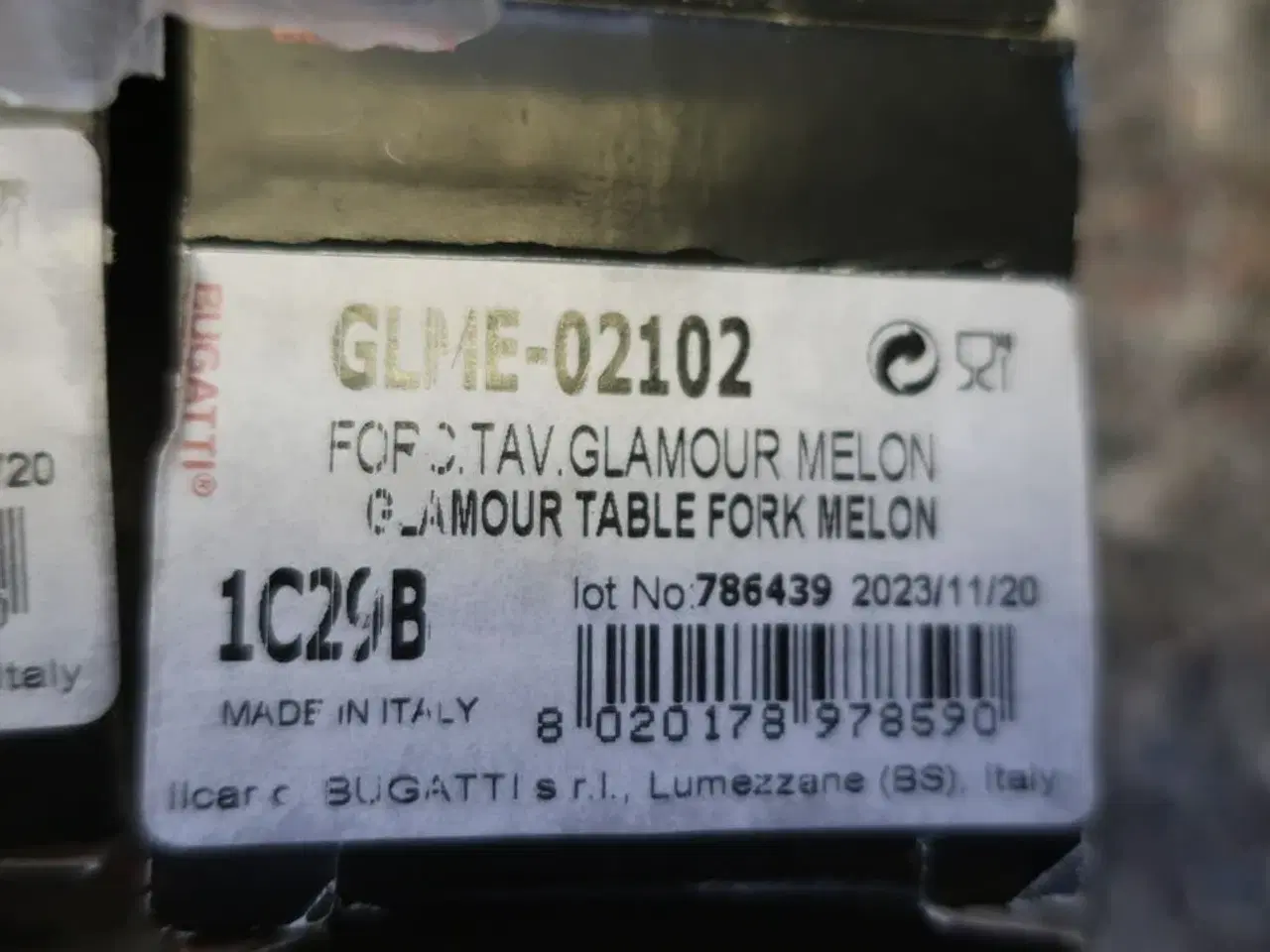 Billede 5 - 43 stk. bestik BUGATTI GLAMOUR MELON