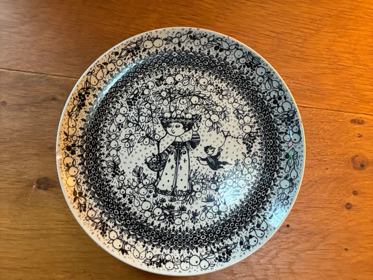 Billede 1 - Bjørn Wiinblad Platte - "Efterår"