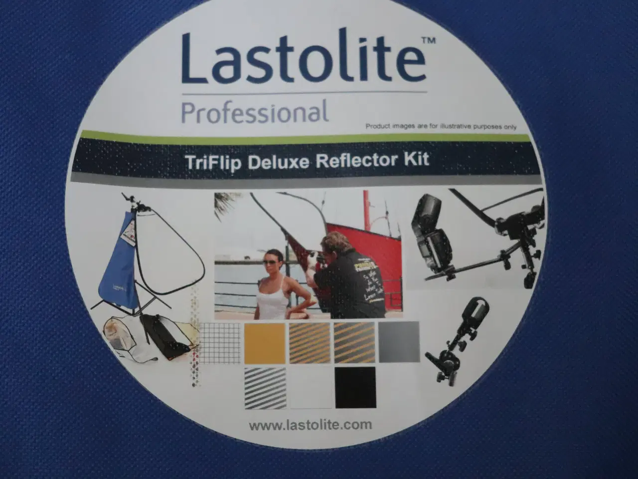 Billede 2 - Lastolite pro Stativ m holder + 5 reflektor/skærme