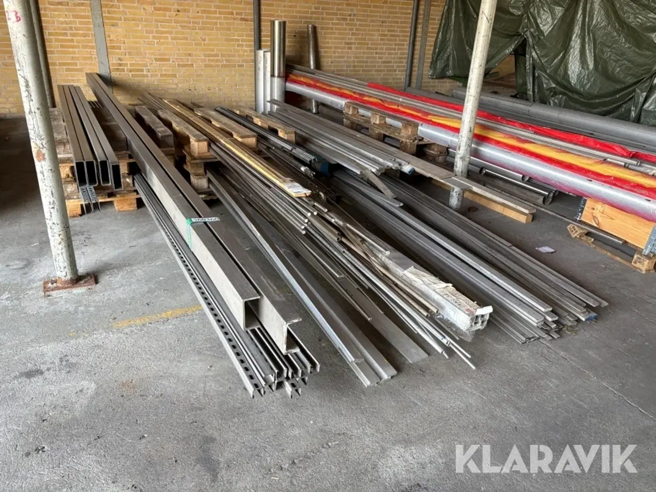 Billede 2 - Assorteret rustfri stål profiler