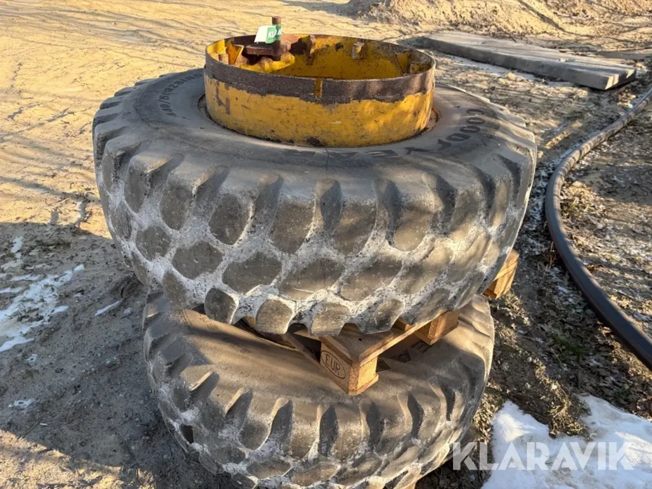 Billede 2 - Tvillinghjul Goodyear 440/80 R28 IND