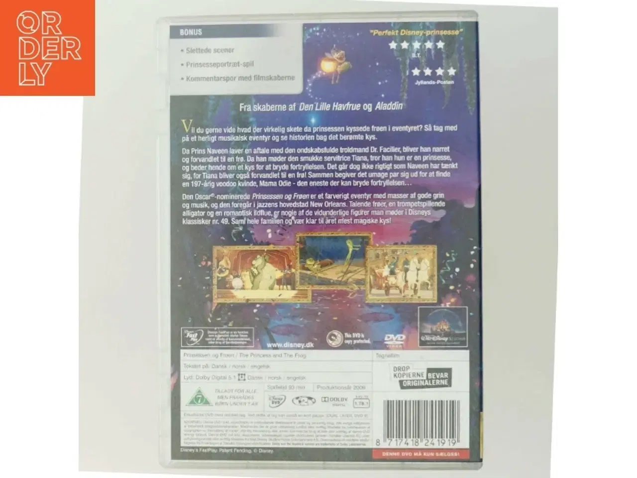 Billede 3 - Prinsessen og frøen fra Walt Disney