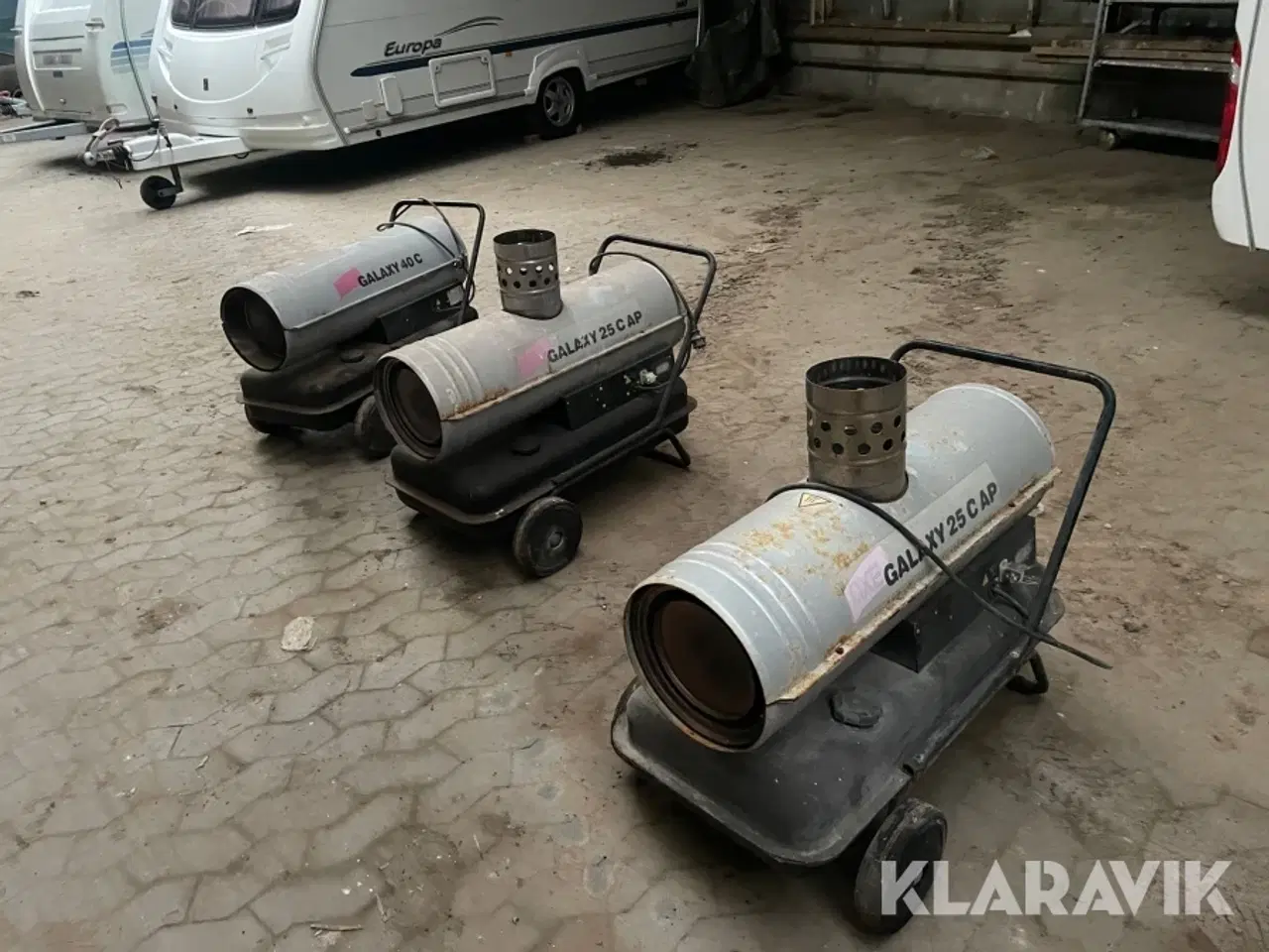 Billede 1 - Varmekanon Galaxy 25CAP 3 styk