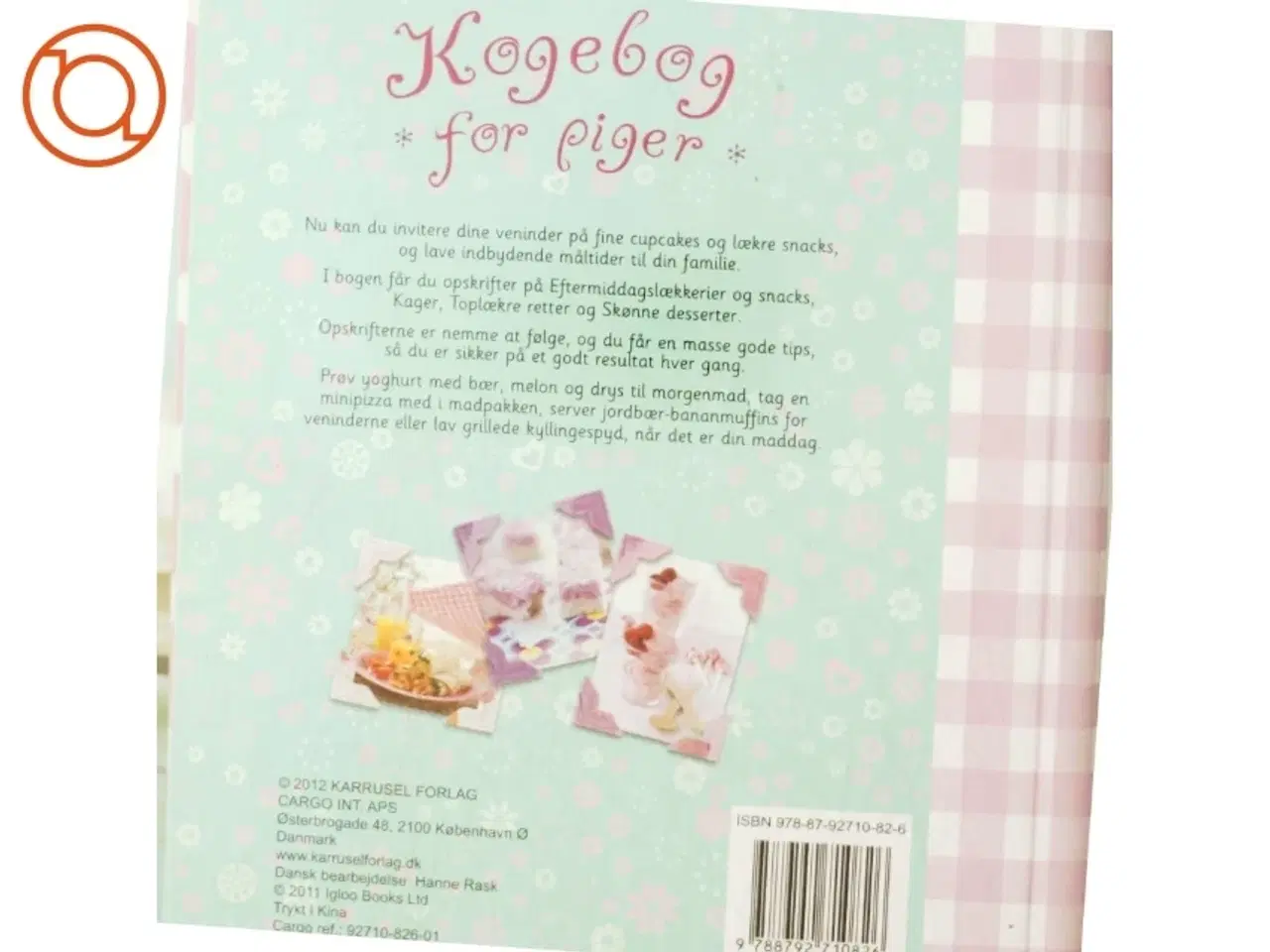 Billede 5 - Kogebog for piger (Bog)