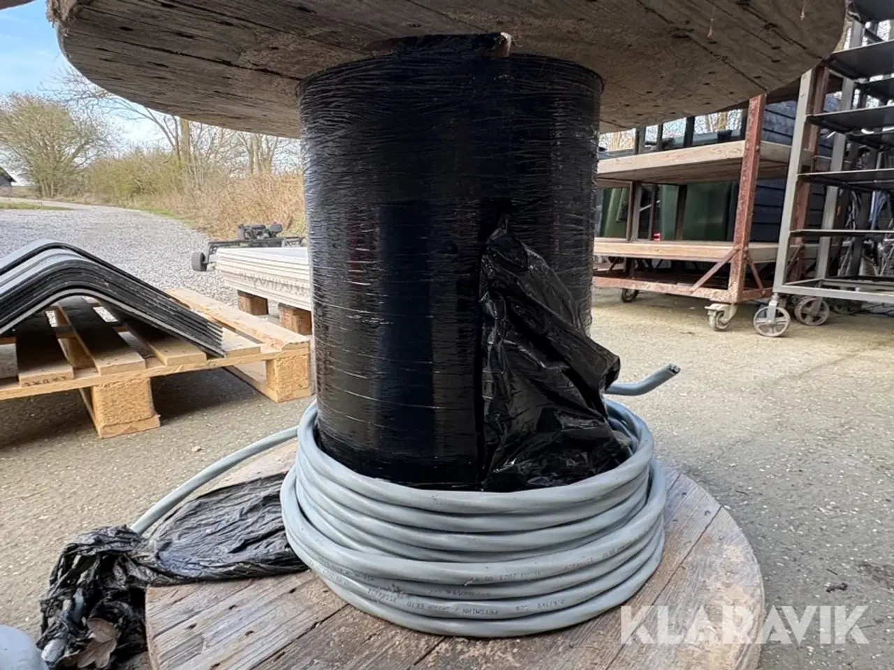 Billede 8 - Kabeltrommel med kabel Draka 2 styk.