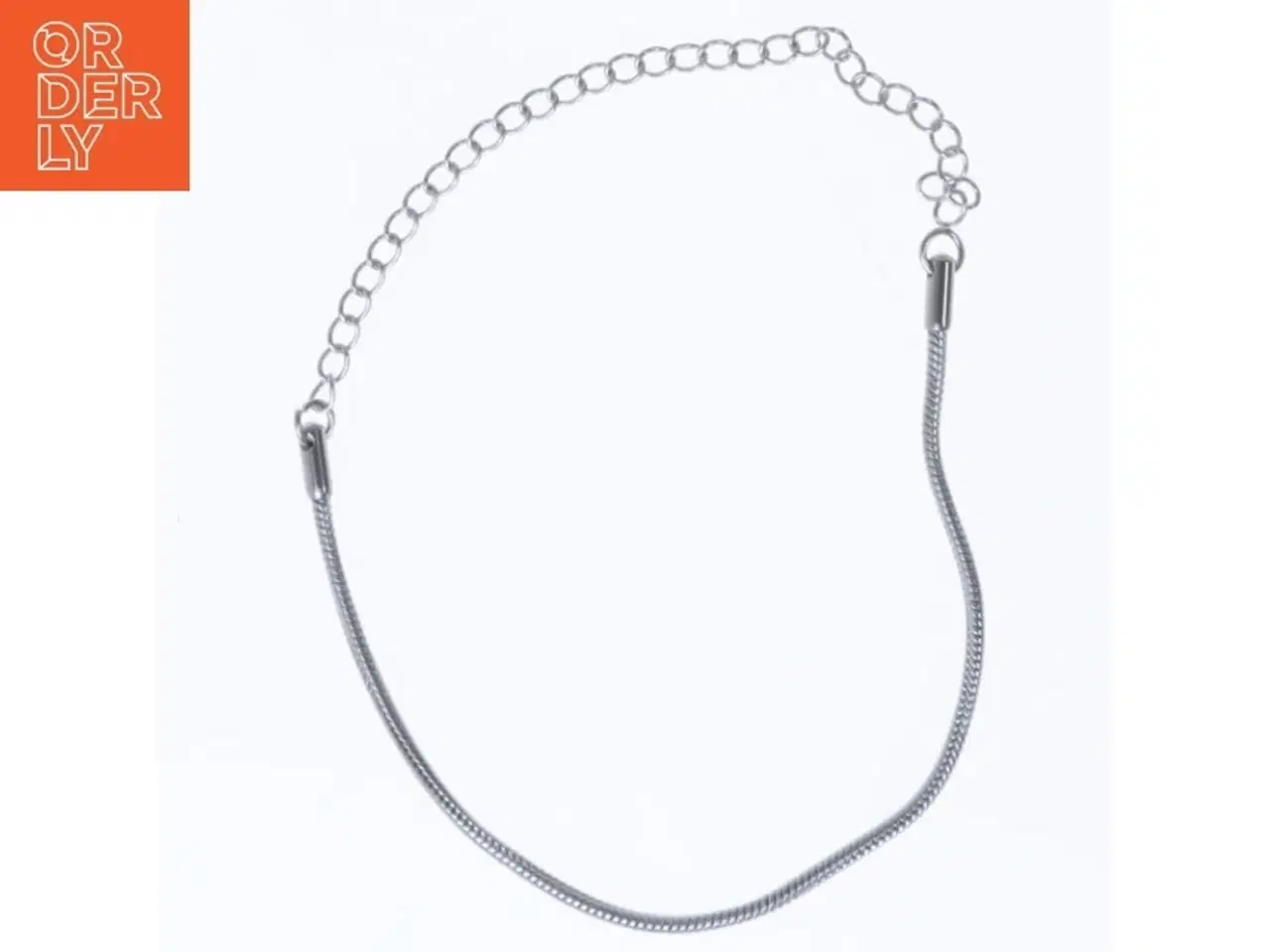 Billede 1 - Sølv kæde armbånd (str. 25 cm)