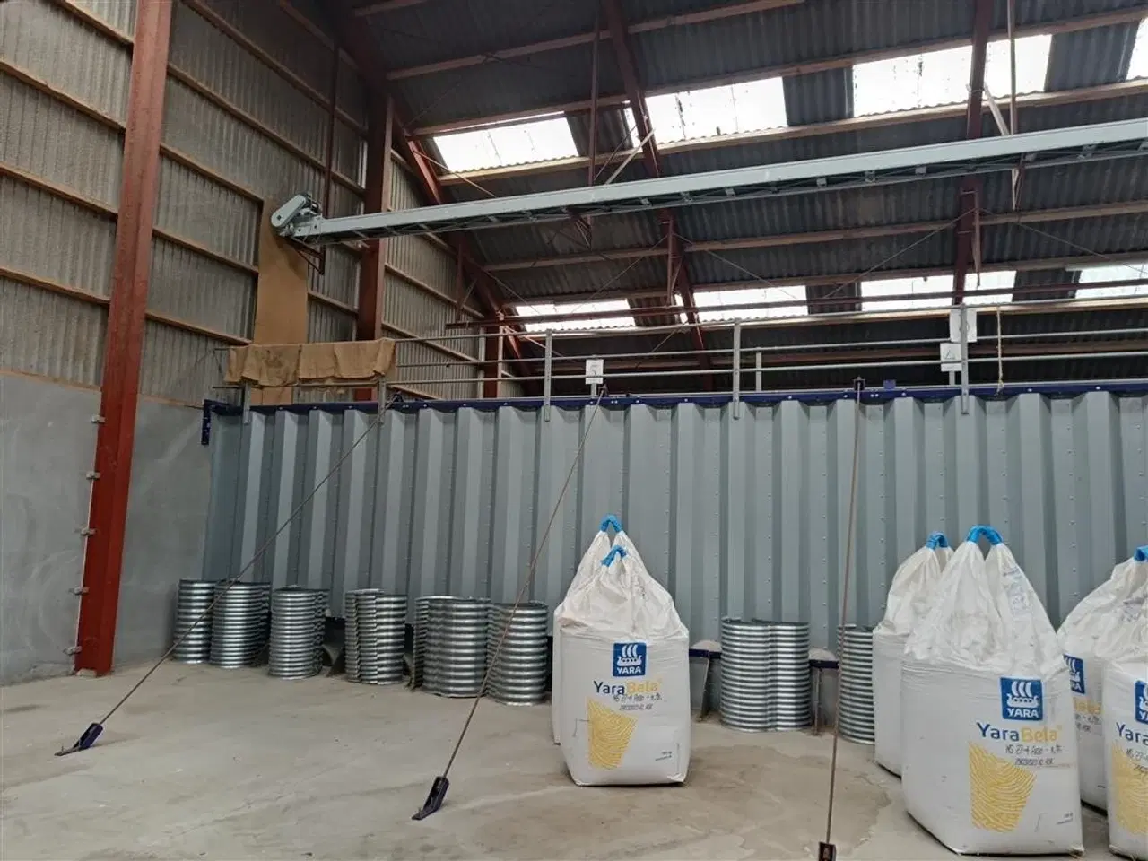 Billede 5 - Kongskilde BCA 45 kornbånd ca 32 meter med afkaster stol