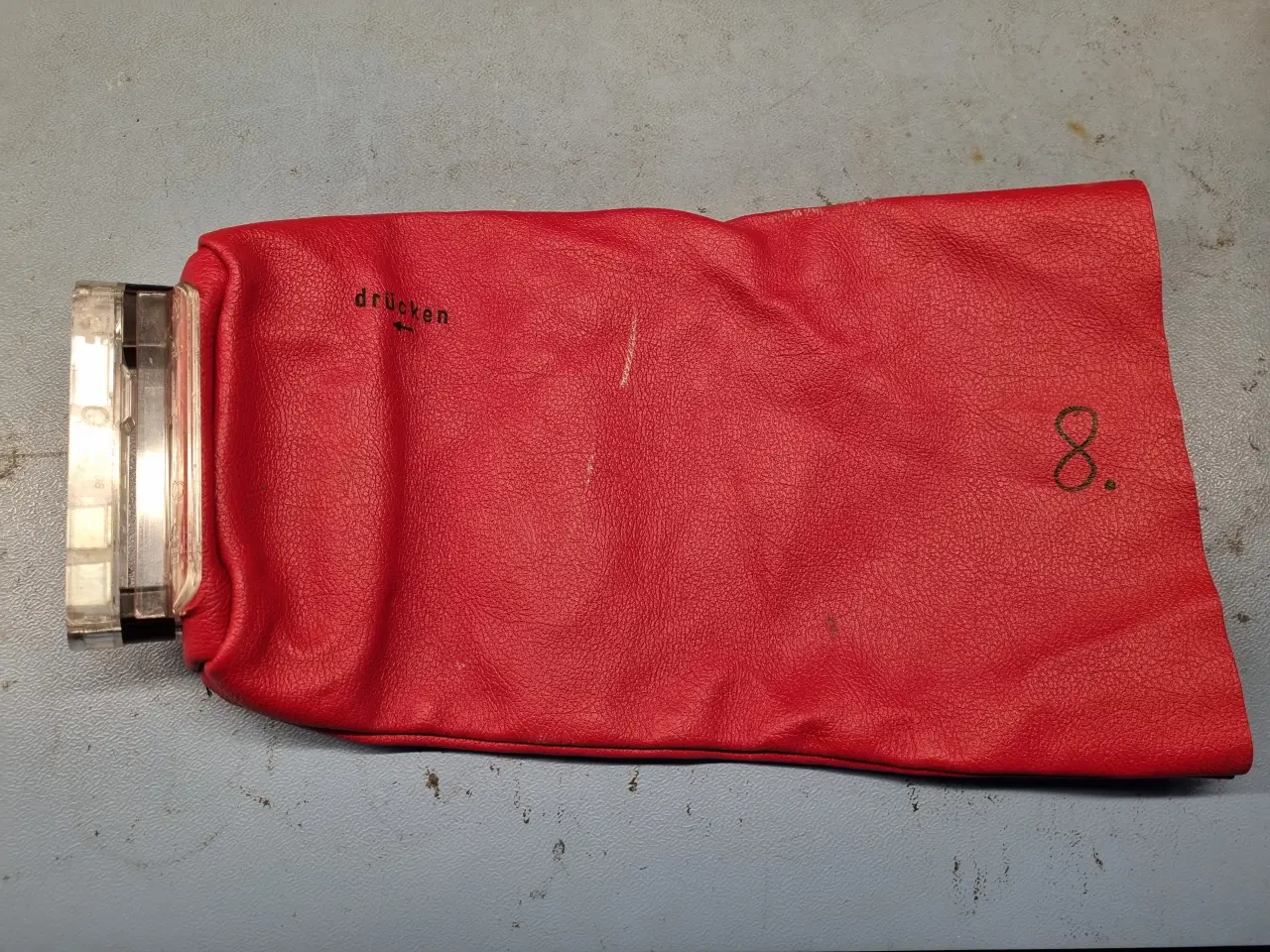 Billede 3 - L-AUS Sikringstang med handske, til knivsikringer.