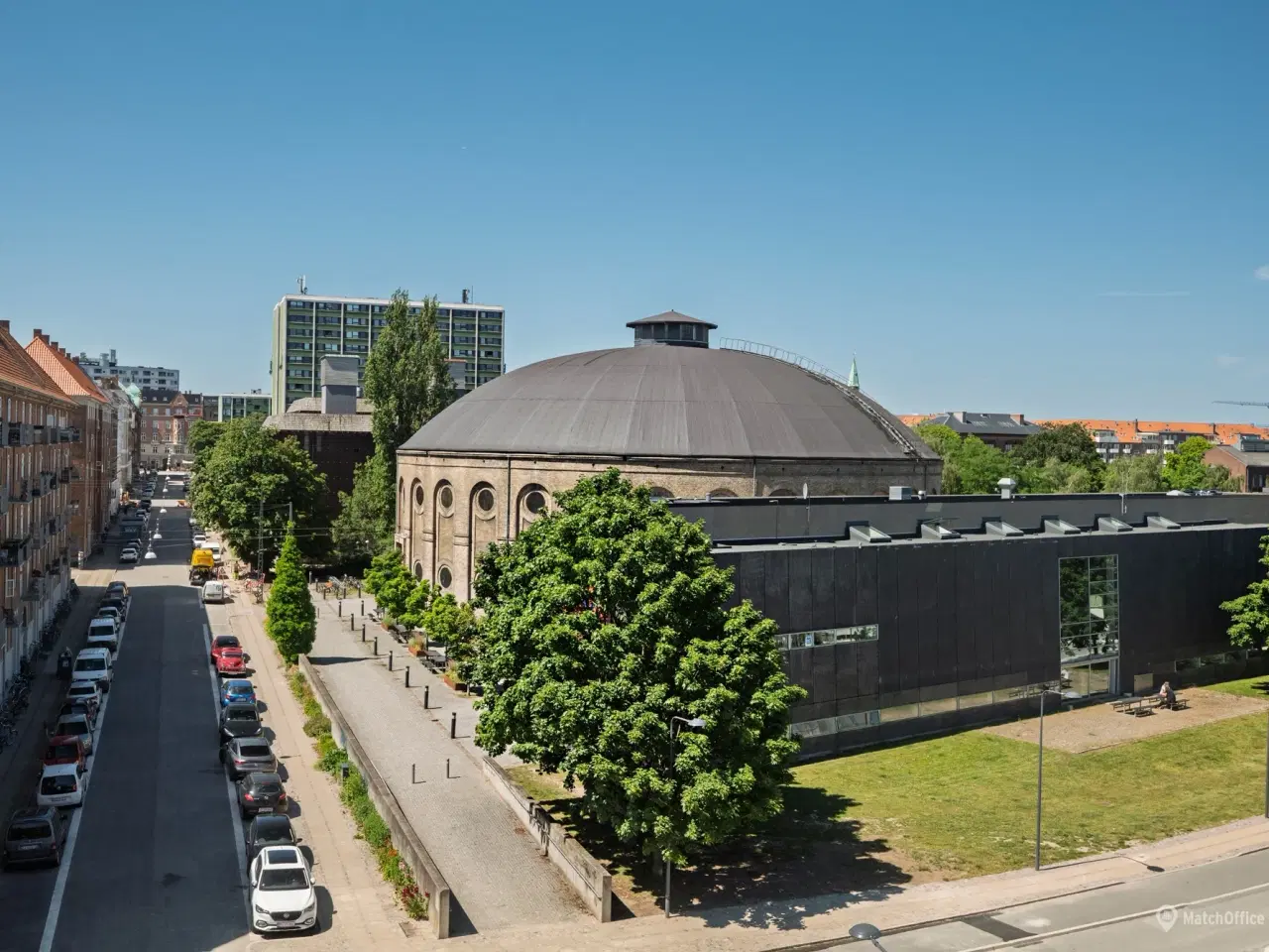 Billede 16 - Nyistandsatte kontorer med udsigt til Østre Gasværk