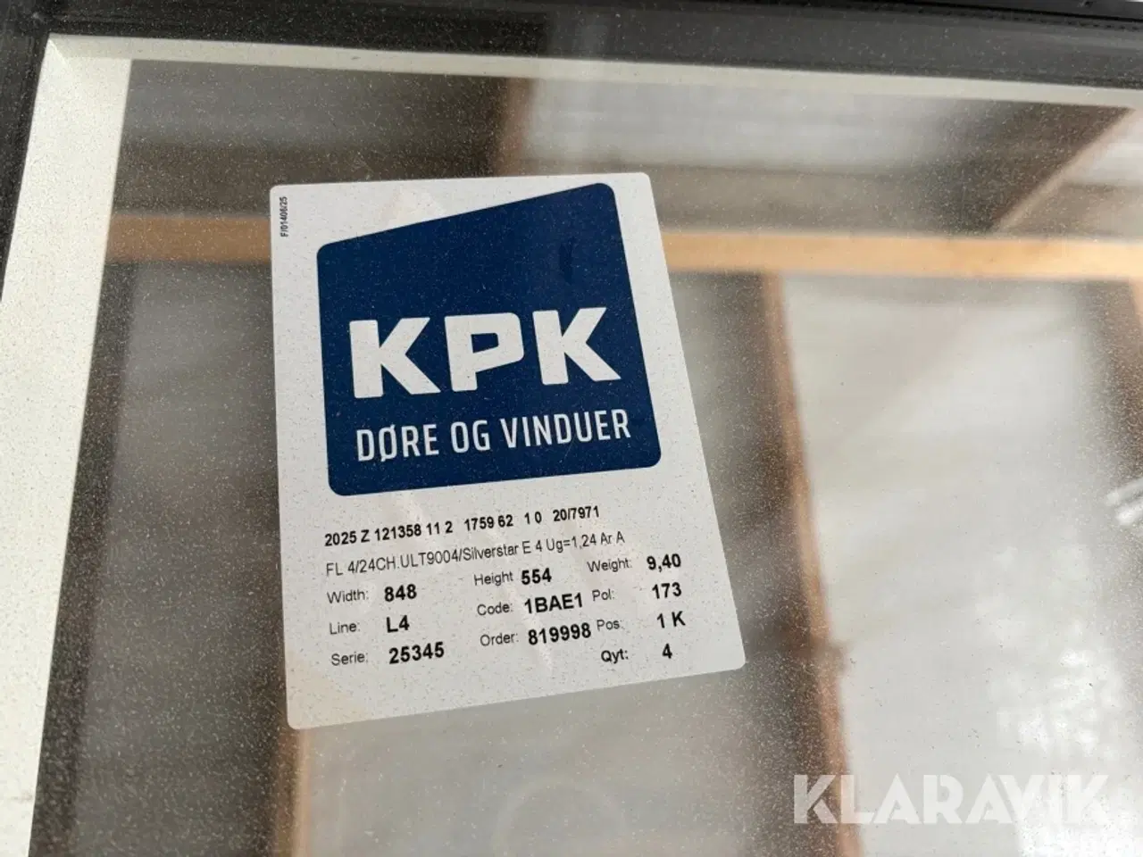 Billede 11 - Vindue KPK 1 styk