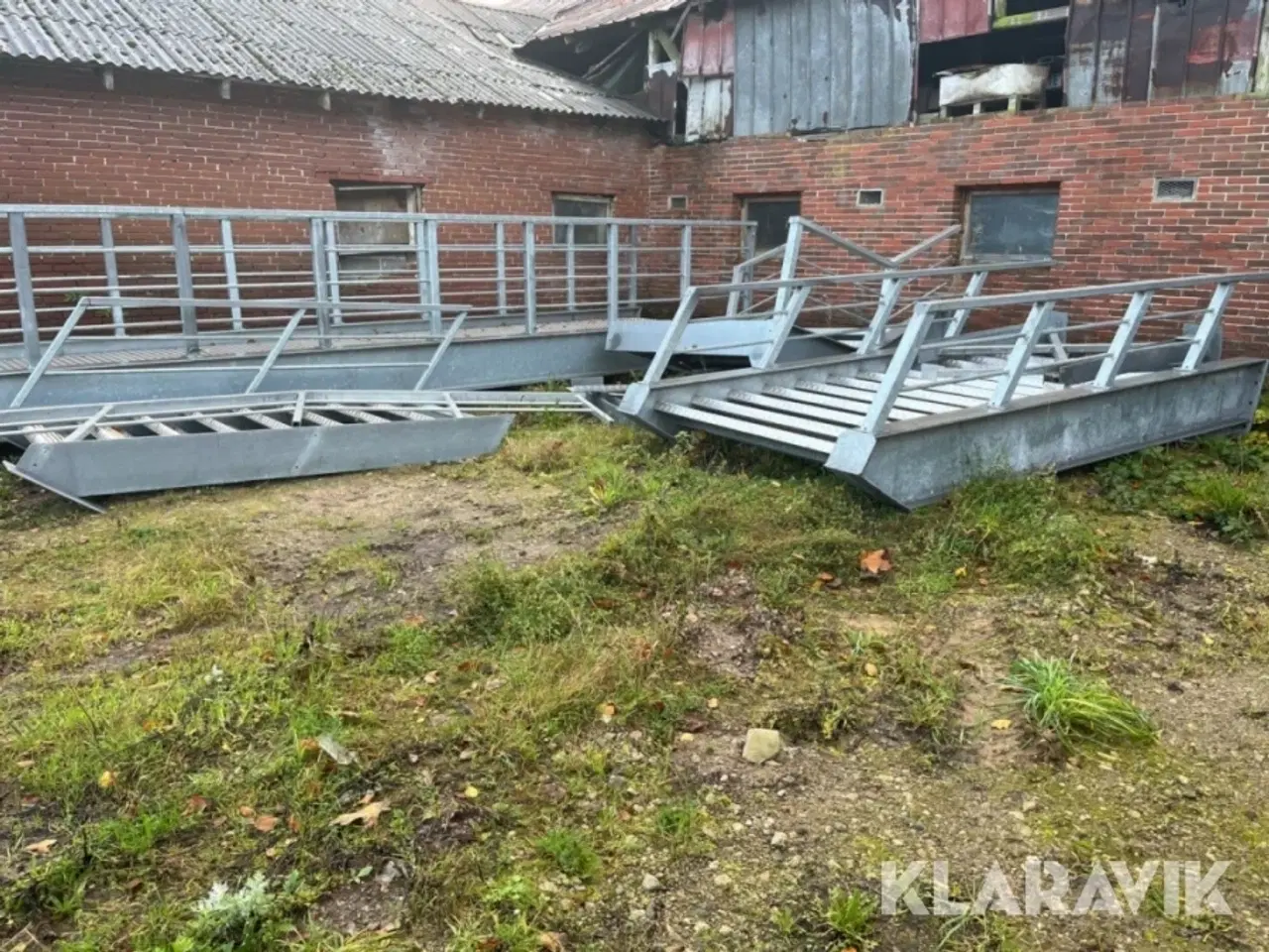Billede 6 - Gangbro i galvaniseret stål