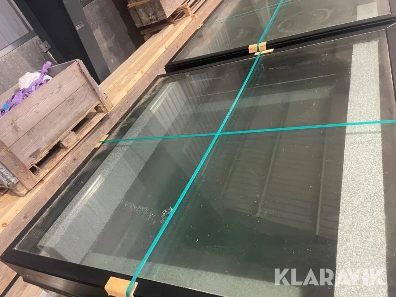 Billede 4 - Ovenlys vinduer Unilite Planlys-glas 6 styk