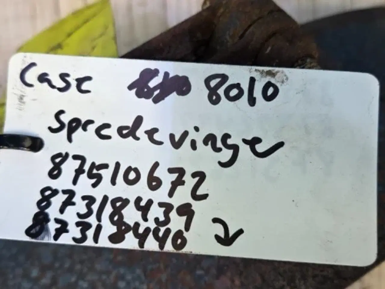 Billede 3 - Case 8010 Spredevinge 87510672