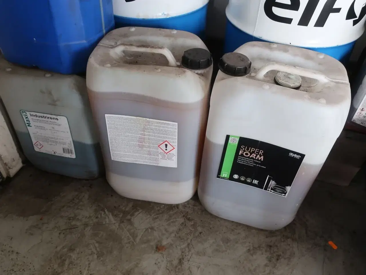 Billede 2 - Ca. 15 liter motorolie ELF EVOL. FULLTECH FE 5W30