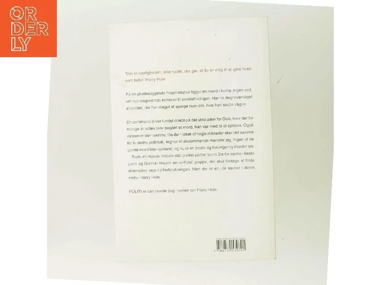 Billede 3 - Politi af Jo Nesbø (Bog)