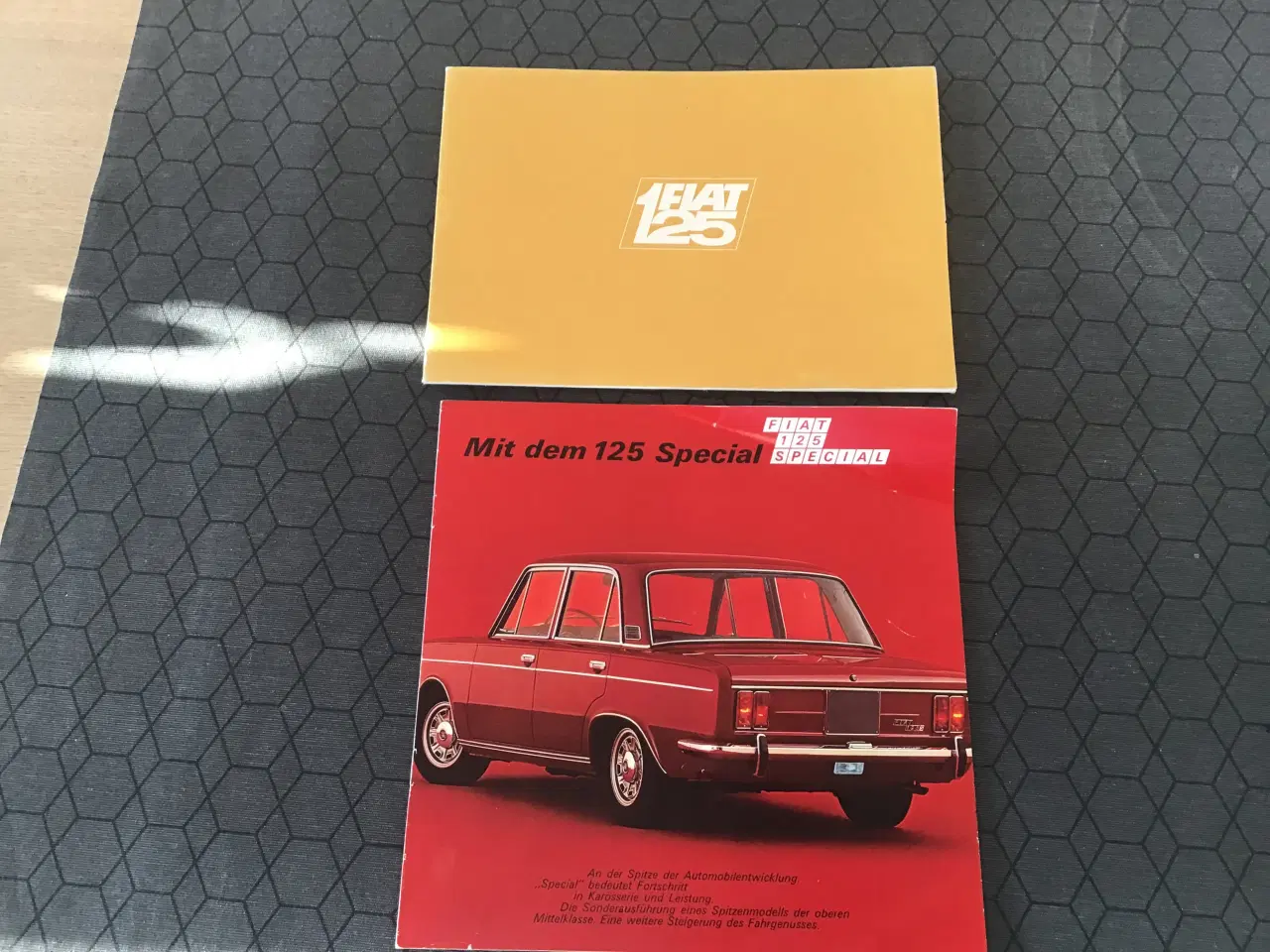 Billede 1 - Fiat 125 brochure 