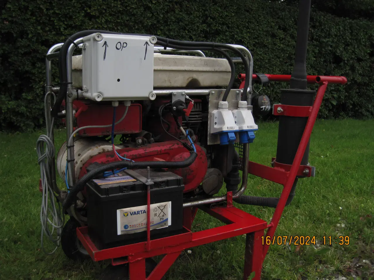 Billede 2 - 220 volt Honda generator.