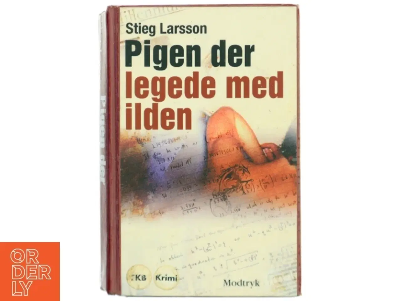 Billede 1 - Pigen der legede med ilden af Stieg Larsson fra Modtryk