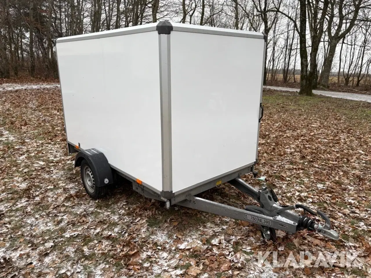 Billede 7 - Lukket trailer Variant B715C2 750 kg. med bremser