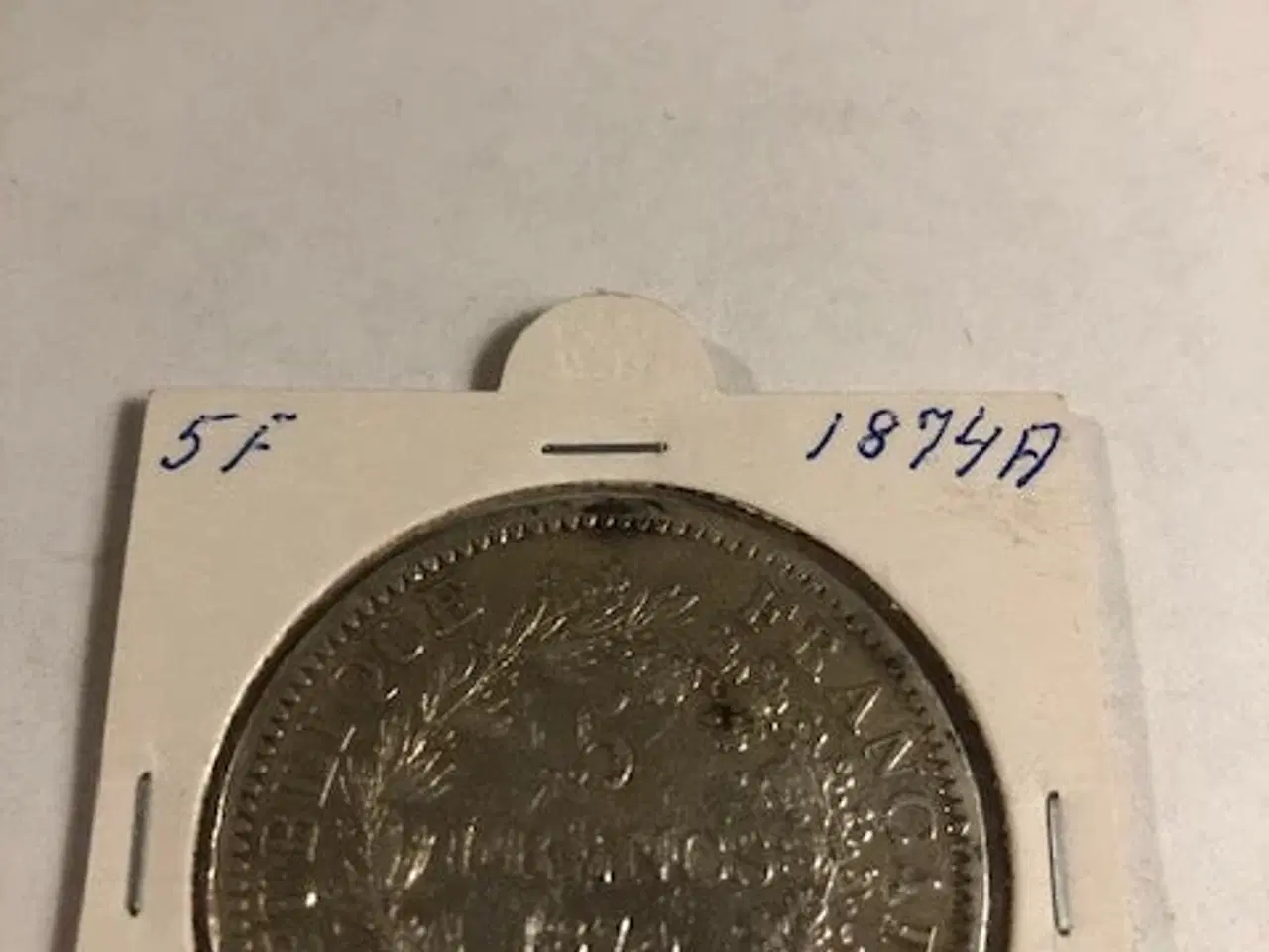 Billede 1 - 5 Francs 1874A France