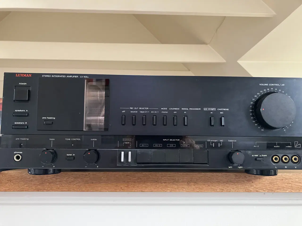 Billede 1 - Klassisk forstærker med gløderør