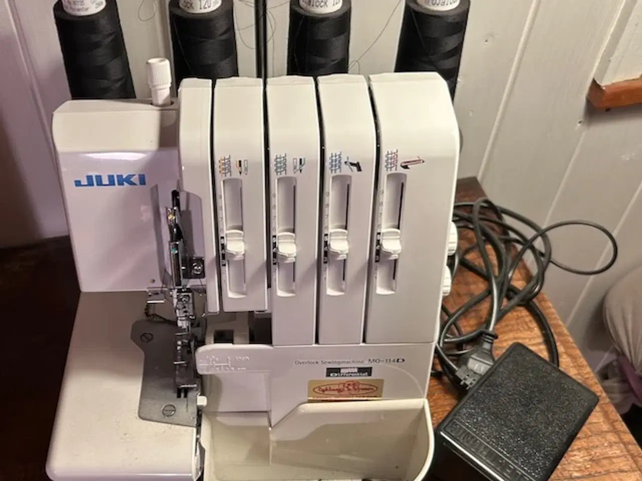 Billede 2 - JUKI overlock-maskine MO 114D
