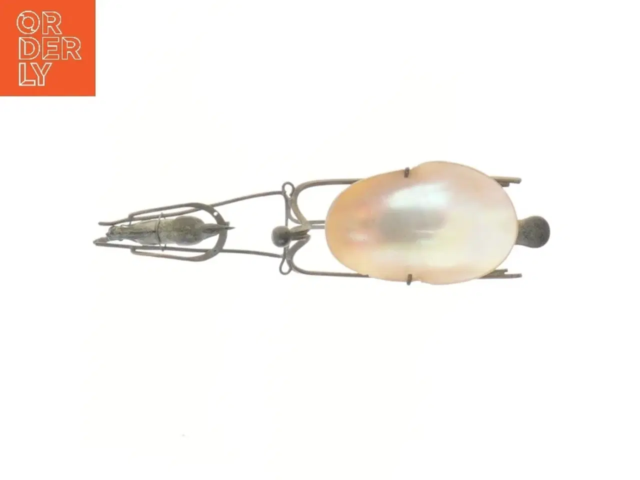 Billede 2 - Dekorativ hestevogn med skål (str. 19 cm)