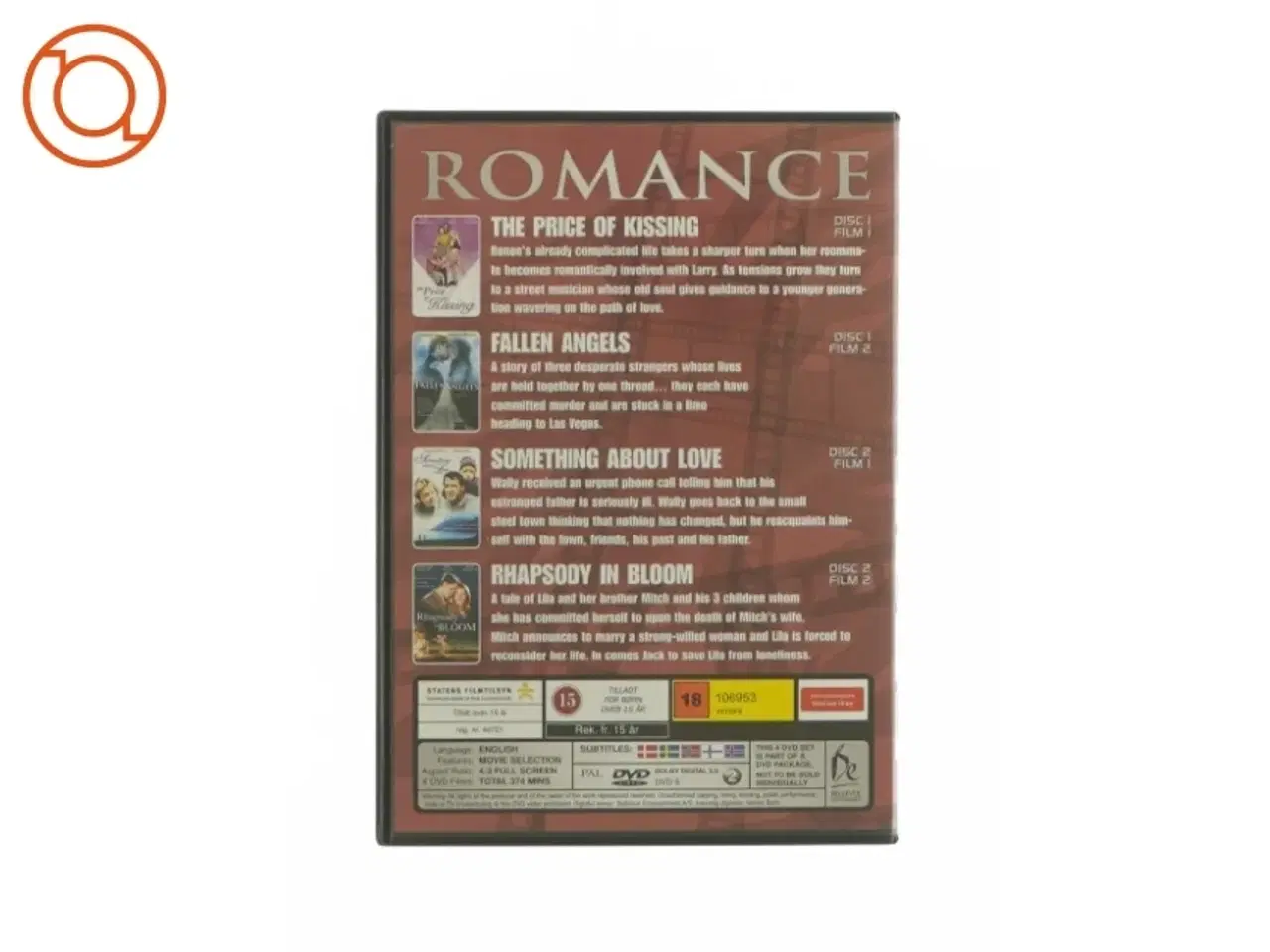 Billede 2 - Romance filmbox (dvd)