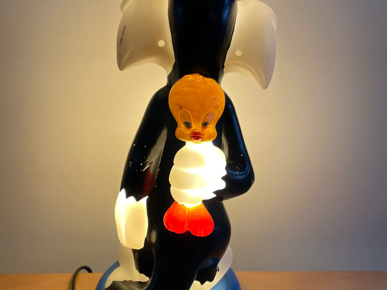 Billede 2 - Sjælden Looney Tunes Sylvester og Piphans lampe