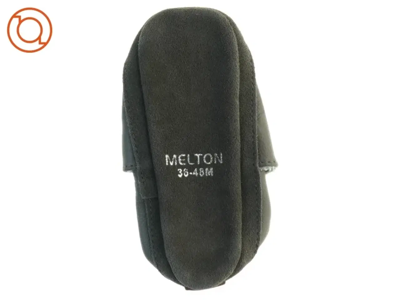 Billede 4 - Sorte Melton luffesko fra Melton (str. 36 til 48 m)