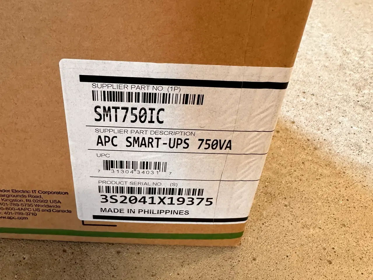Billede 4 - APC Smart UPS 500watt 750VA