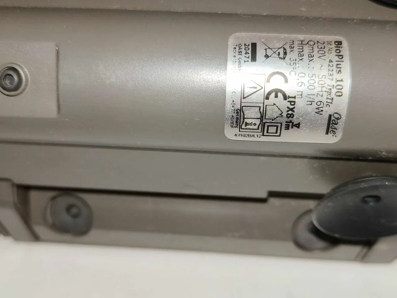 Billede 2 - Oase bio plus 100 filter sælges 