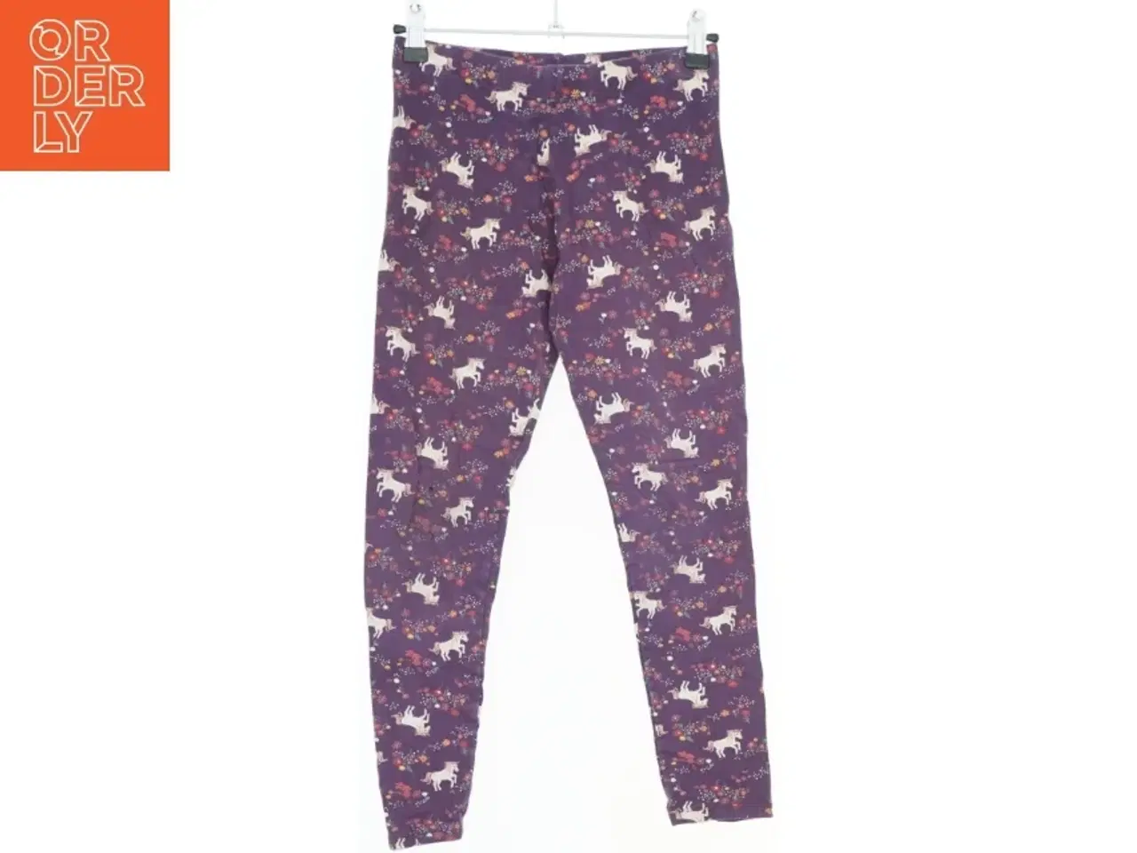 Billede 1 - Leggings med blomster og heste fra Next (str. 152)