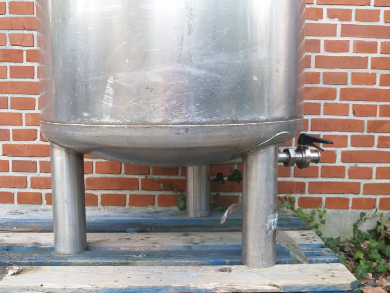 Billede 2 - Rustfri gærbeholder/lagertank