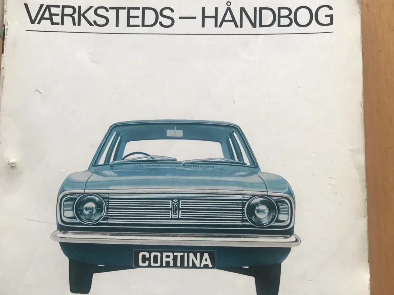 Billede 1 - Cortina 1966 Værksteds - Håndbog 
