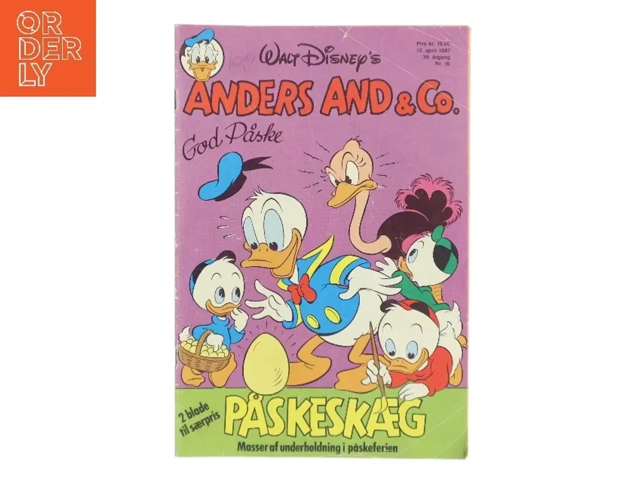 Billede 1 - Walt Disney's Anders And & Co. Påskeskæg (Bog)