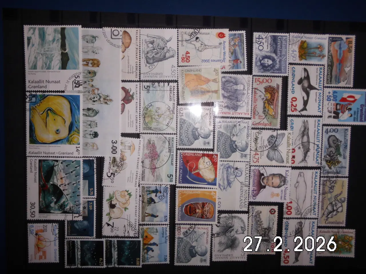 Billede 5 - grønlandske frimærker