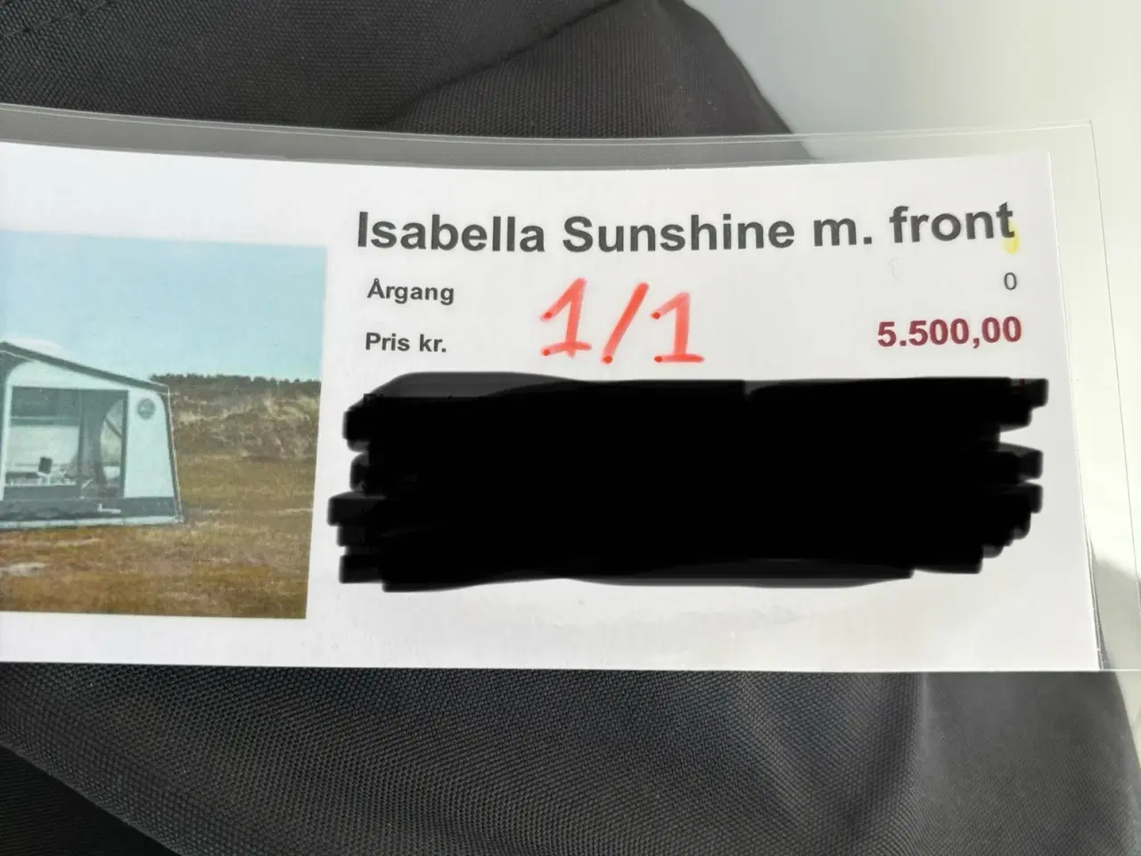 Billede 1 - Isabella sunshine med front