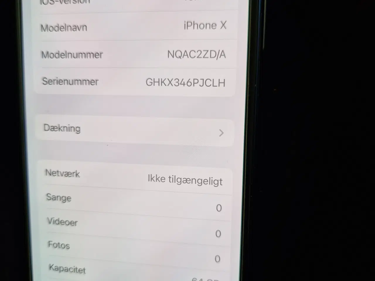 Billede 2 - Iphone X Perfekt