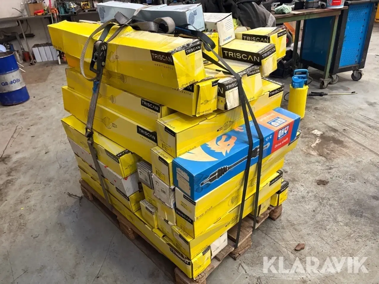 Billede 3 - Assoteret trækaksler Triscan - cirka 50 styks