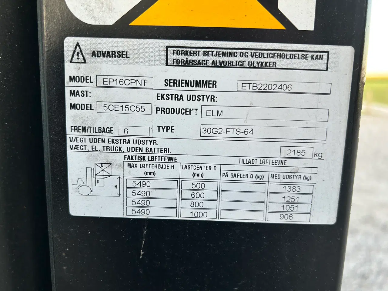 Billede 10 - Eltruck fra 2018 1600 kg 