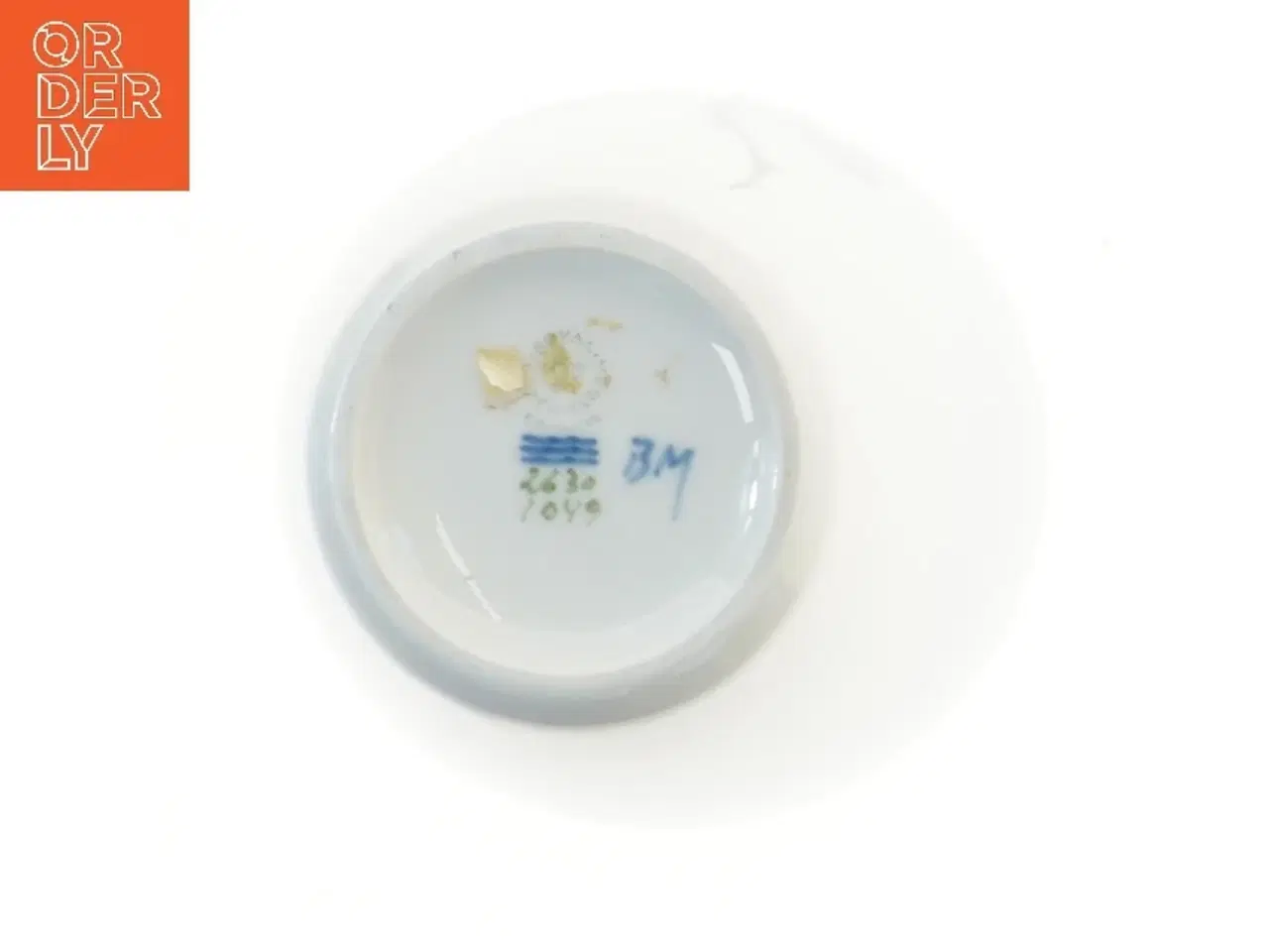 Billede 3 - Blå vase - Royal Copenhagen (str. Ø 11 cm længde 23 cm)