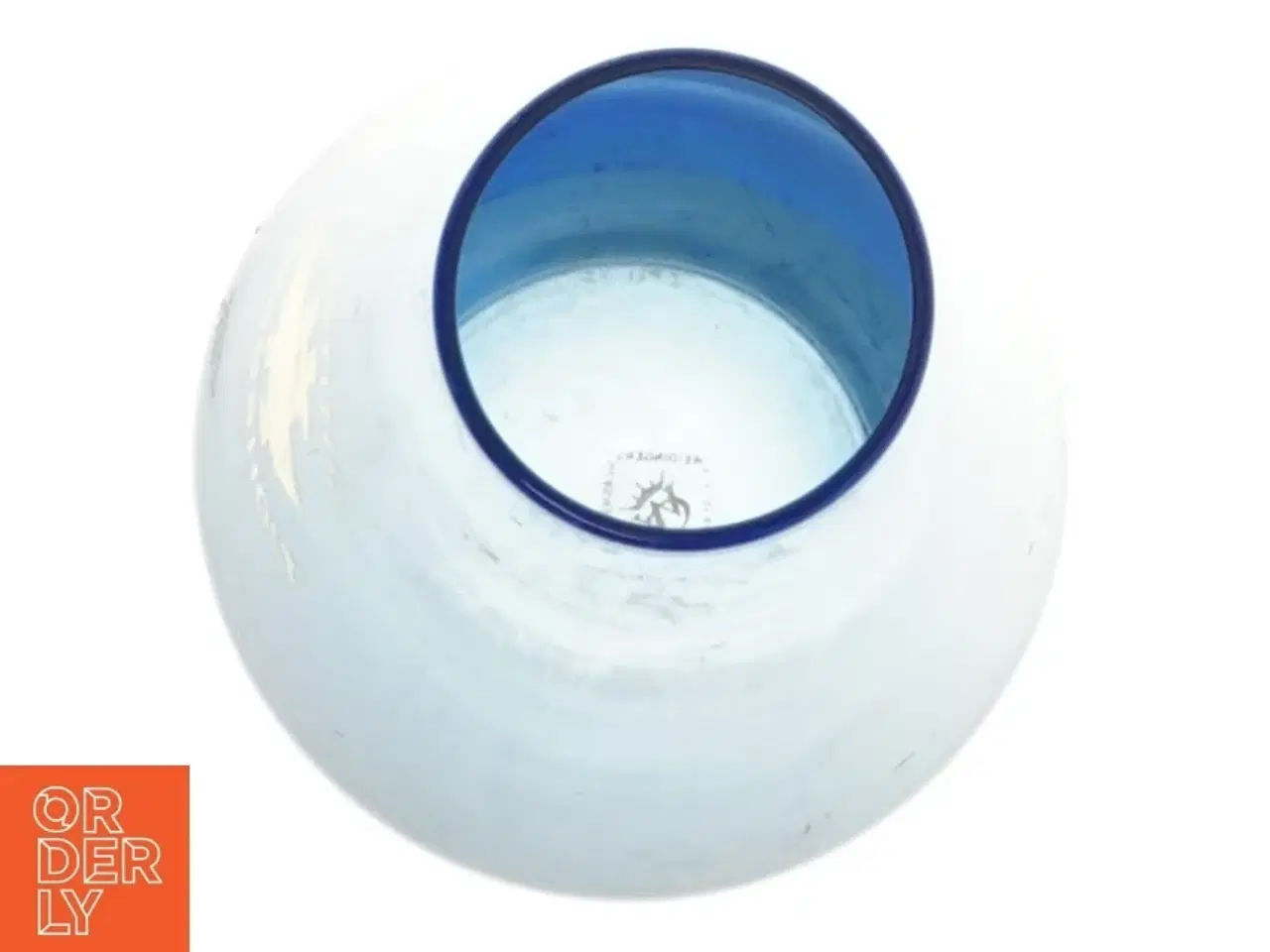 Billede 4 - Glaskunst skål og vase (str. 18x8 cm)