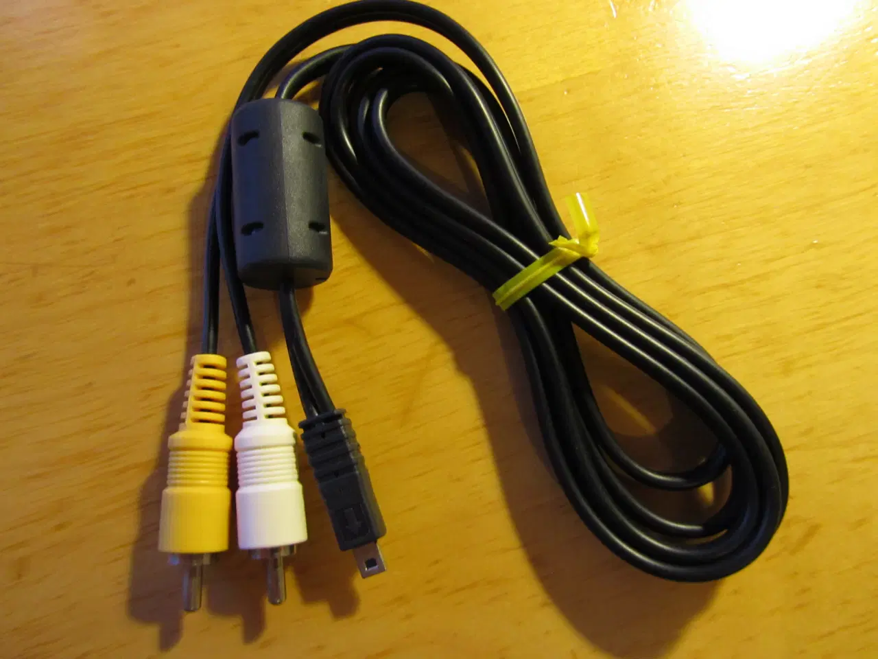 Billede 1 - Kabel Micro USB til todelt phono han 1,5 m. langt