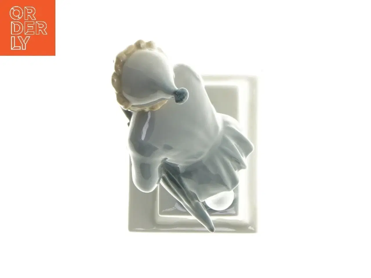 Billede 5 - Porcelænsfigur med paraply fra Royal Copenhagen (str. 18 cm)