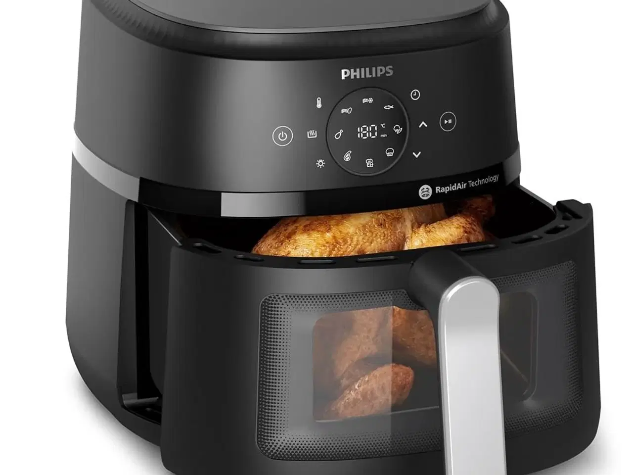 Billede 4 - Airfryer - Philips 2000 Series NA231/00, 6,2 l (sølv)