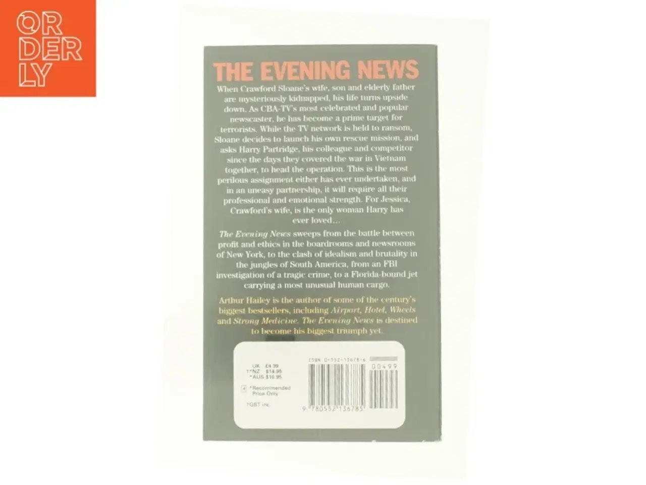 Billede 2 - The Evening News af Arthur Hailey (Bog)