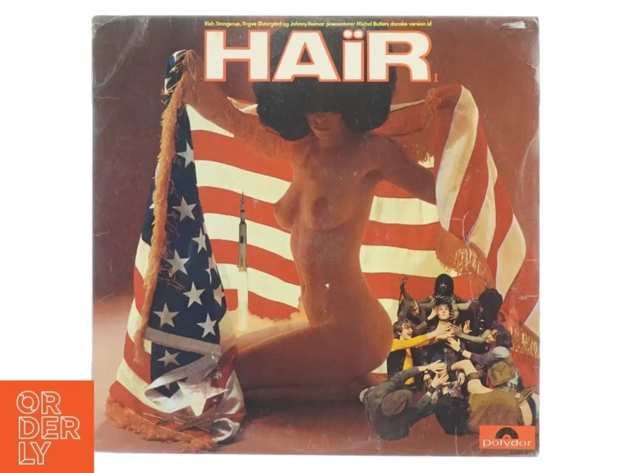 Billede 1 - Hair Musical LP fra Polydor (str. 31 x 31 cm)