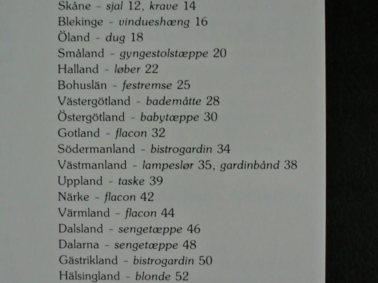 Billede 2 - hæklebog med svenske landskabsstjerner, oversat og